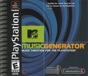 MTV Music - Generator (US) box cover front